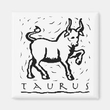 Taurus Fridge Magnets