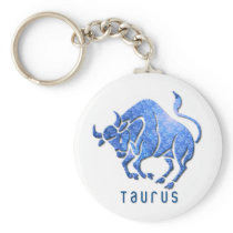 Taurus Horoscope Keychain