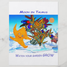 Taurus Moon Custom Flyer