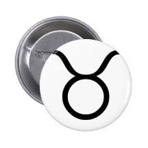 Taurus Pinback Button