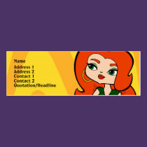 Taurus Profile Card business cards