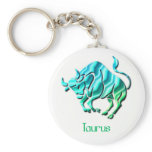 Taurus Sign Keychain keychains