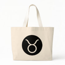 Taurus Symbol Tote Bag