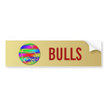 Taurus The Bull Zodiac Rainbow Colour