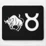Taurus with Symbol Mouse Pad