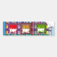 TAURUS Zodiac Astrology Jyotish Symbols Bumper Sticker