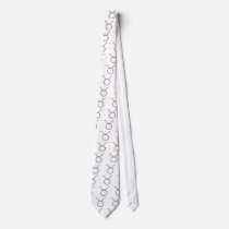 Taurus. Zodiac Astrology Sign. Black. Neckwear