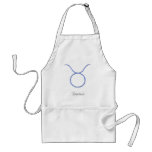 Taurus. Zodiac Astrology Signs. Apron