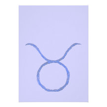 Taurus. Zodiac Astrology Signs. Custom Invitations