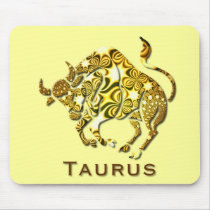 Taurus Zodiac Mouse Pad