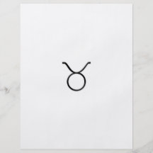 Taurus - Zodiac Sign Personalized Flyer