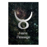 Taurus Zodiac Star Sign Universe Bookmark business cards