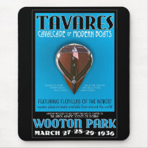 Tavares Cavalcade of Modern Boats mouse pad