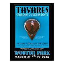 Tavares Cavalcade of Modern Boats post card