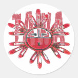Tawa Kachina Round Sticker