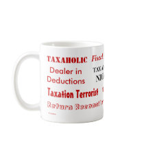 Tax Accountant Nicknames - Funny Tax Names Mug