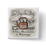 Tax Day Tea Party Gear Pinback Button