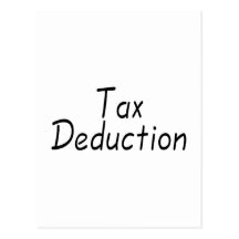 Tax Deduction Post Cards