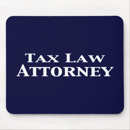Tax Law Attorney Gifts Mouse Pad