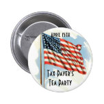 Tax Payers Tea Party Button