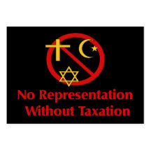 Tax The Churches Business Card Templates