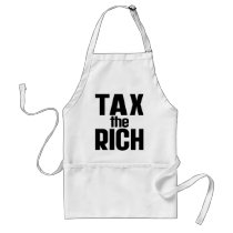 Tax The Rich Aprons