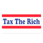 Tax the Rich! Rectangle Stickers