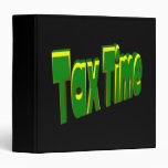 Tax Time 3 Ring Binder