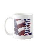 Taxation Image Mug