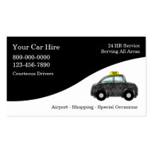 Taxi Business Cards