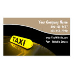 Taxi Business Cards