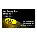 Taxi Business Cards