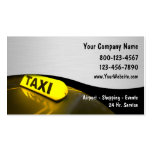 Taxi Business Cards New