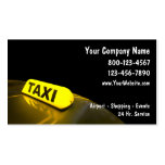 Taxi Business Cards New