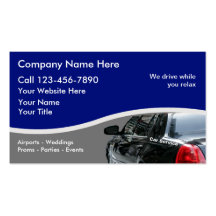 Taxi Cab Business Cards