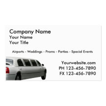 Taxi Cab Business Cards