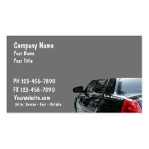 Taxi Cab Business Cards