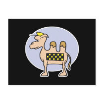 taxi cab camel postcards