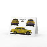 Taxi - Chequered cards