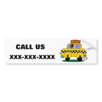 Taxi Driver Bumper Stickers