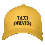 TAXI DRIVER embroidered hats