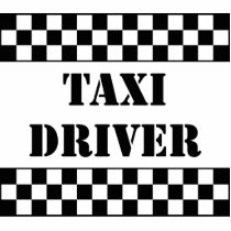 Taxi Driver Photo Cut Out