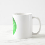 TAXI Gold Monogram T Green light Coffee Mugs