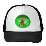 TAXI Gold Monogram Z Green light Hat