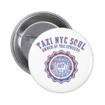 taxi nyc soul pinback buttons