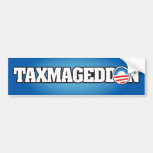 TAXMAGEDDON BUMPER STICKER