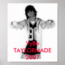 TAYLORMADE VYBE POSTER