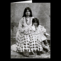 Taz-Ays-Slath, wife of Geronimo cards