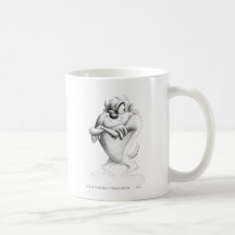 Taz Drawing Coffee Mugs