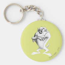 Taz Drawing Key Chains
